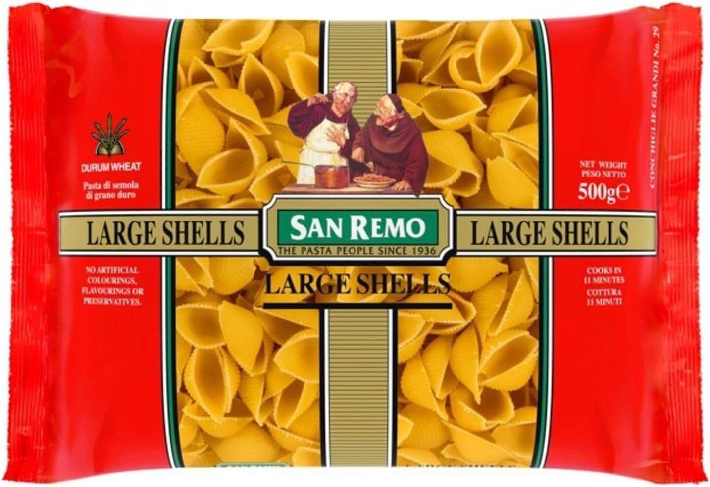 San Remo Large Shells, 500G image number 4