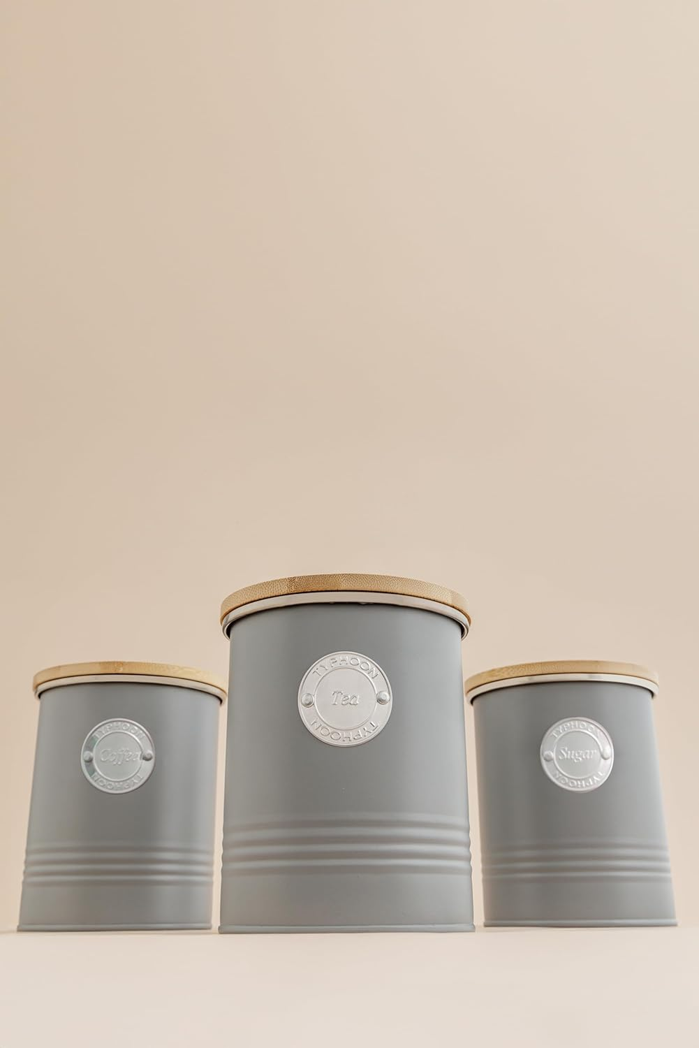 Typhoon Living Sugar Canister, Grey, 1400.733V, 1 Litre image number 6