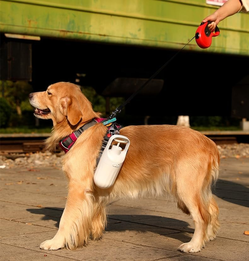 Dog Pooper Scooper, Portable 2-In-1 No Touch Poop Picker for Small Medium Large Dogs, Claw Wide 6.2'' Dog Waste Pick-Up Cleaner with Storage for Max 75PCS Garbage Bag and Leak-Proof Waste Container image number 6