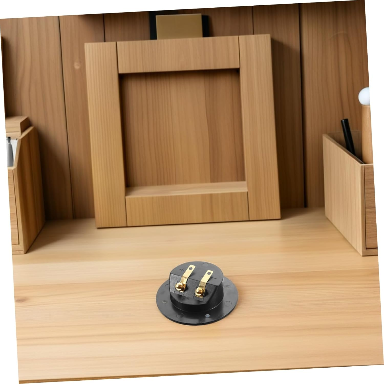 ASAKKURA 8PCS Full Copper Speaker Box Terminal Cups with Position Binding Posts Spring Loaded Banana Plugs for DIY Home Car Stereo Zero Signal Loss and Enhanced Audio Clarity for Hifi image number 1