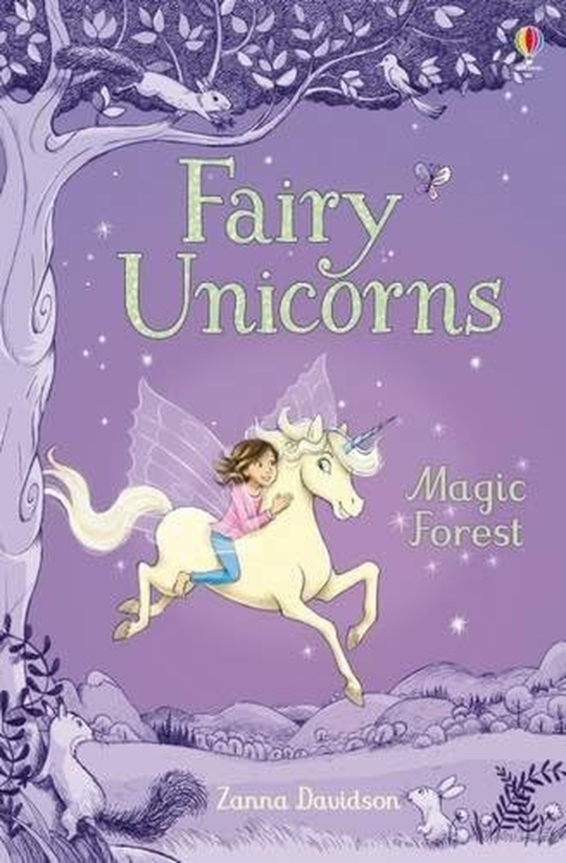 Usborne Fairy Unicorns Collection 6 Books Set by Zanna Davidson (Star Spell, Frost Fair, Enchanted River, Wind Charm, Cloud Castle, Magic Forest) image number 5