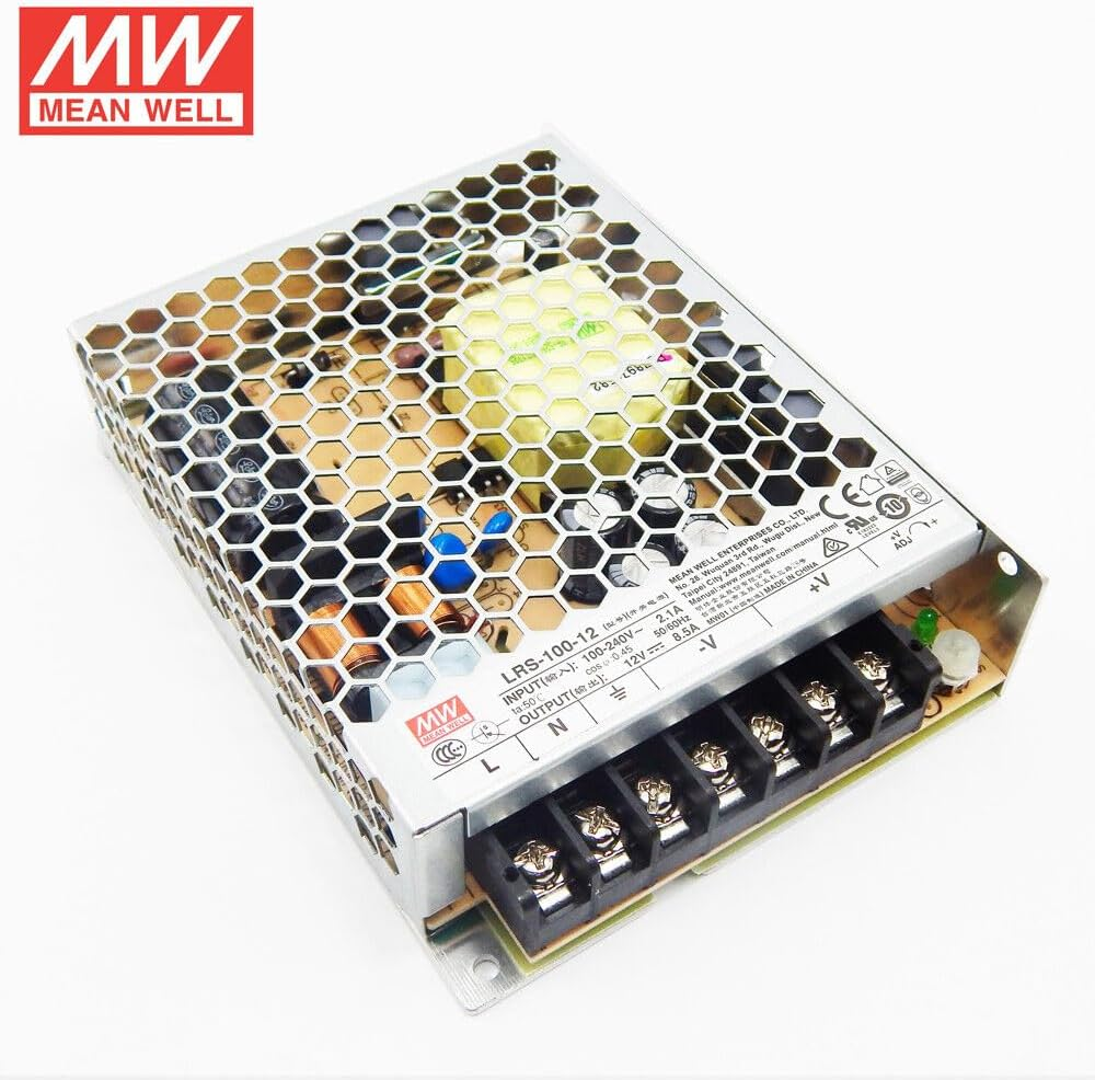 Meanwell LRS-100-12 102W 12V 8.5A Industrial Power Supply
