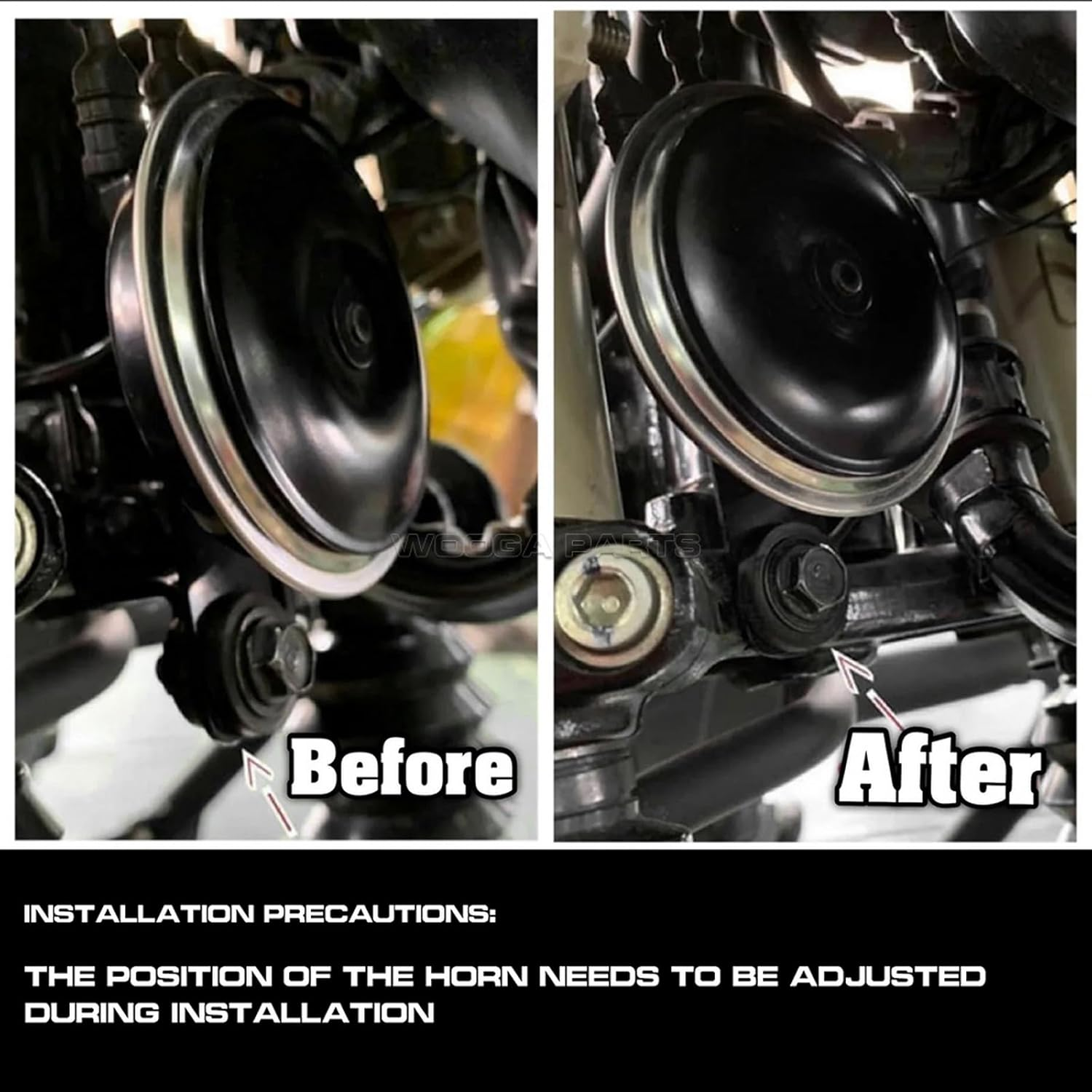 WOOGA Steel Adjustable Front Fender Mudguard Lift Riser 4CM Bracket Kit for Ho&Nda Hunter Cub CT125 Accessories,For Trail 125 Front Mudguards Lift Rising Bracket image number 6