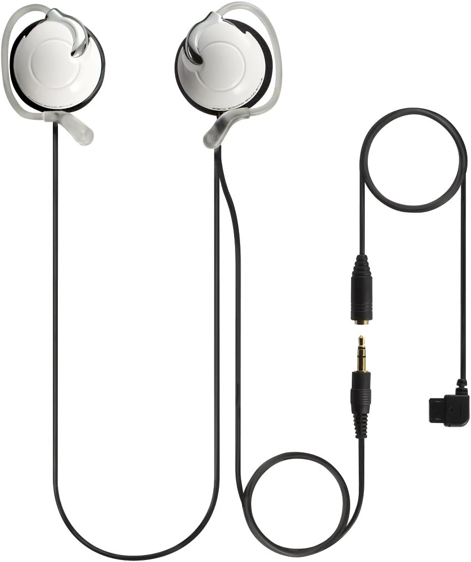 Rasta Banana SBEST13 Stereo Playback Earphones, Ear-Hook Type, White