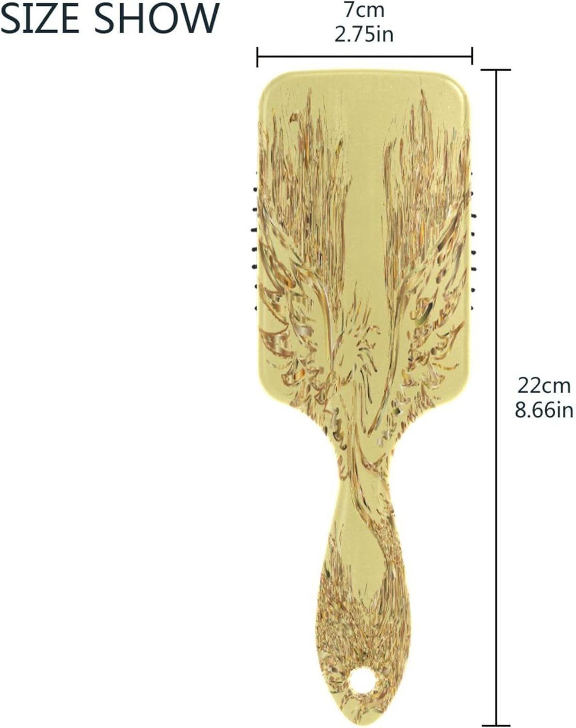 Curly Hair Brushes Phoenix-5273062 Paddle Brushes Detangling Brushes for Thick Hair Makes Hair Smooth image number 1