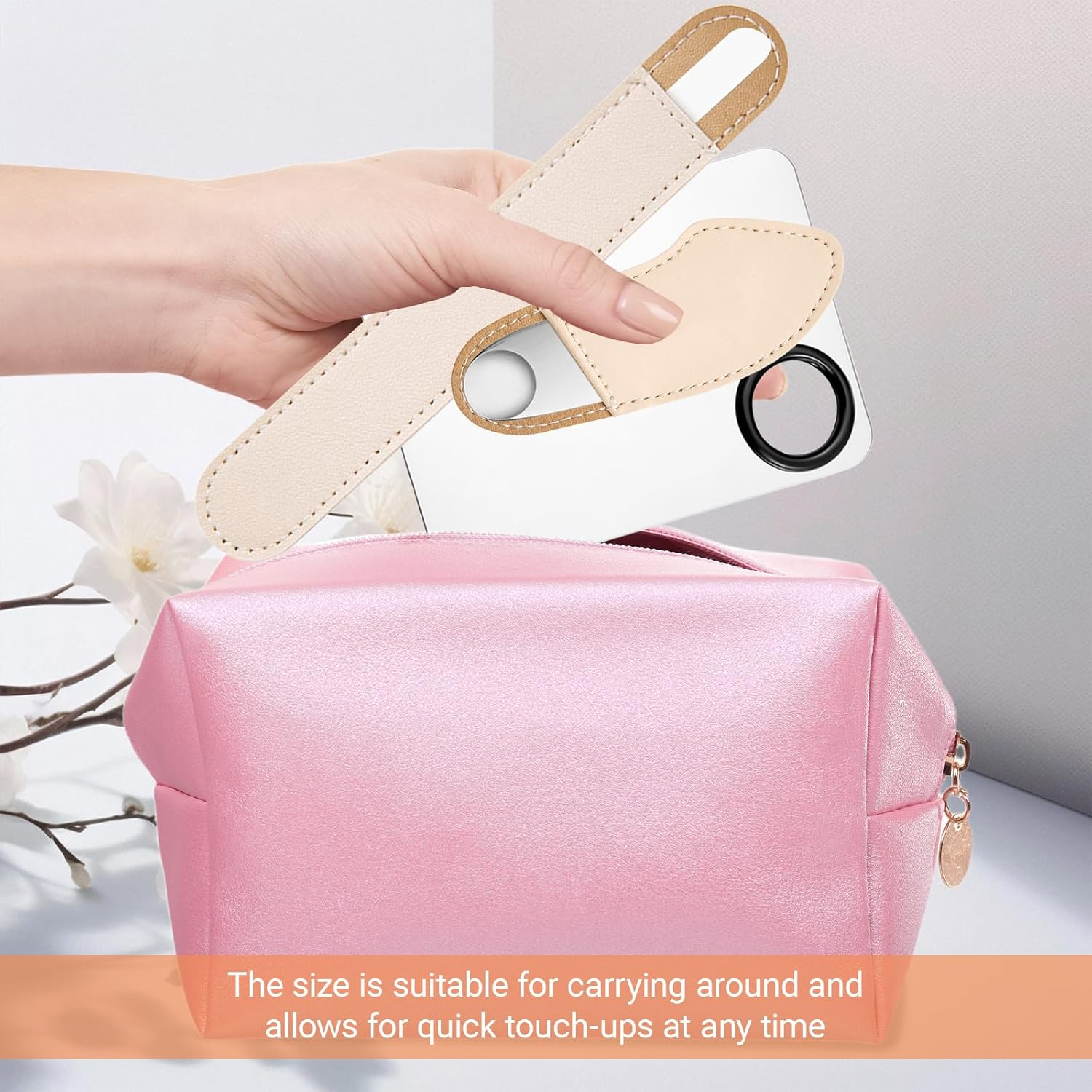 INCAUCA Foundation Mixing Palette with Make up Spatula Tool, Metal Makeup Mixing Tray Mixer, Foundation Plate for Liquid Makeup, Nail Blending, Cosmetic Scoop Skin Scraper for Skincare Facial Beauty