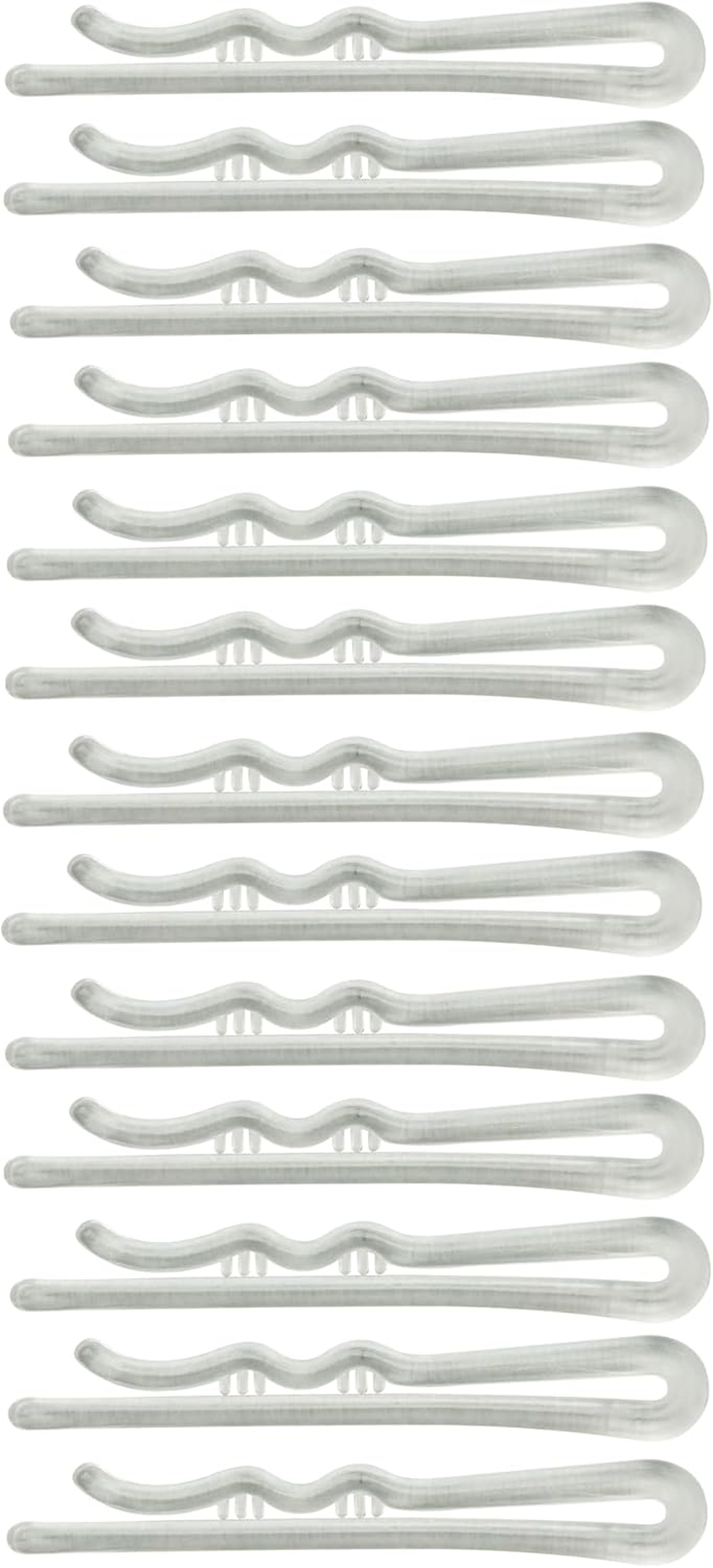 Scunci Clear Bobby Pins &ndash; 50-Pack Invisible Hair Pins for Secure Styling & Everyday Hold image number 2