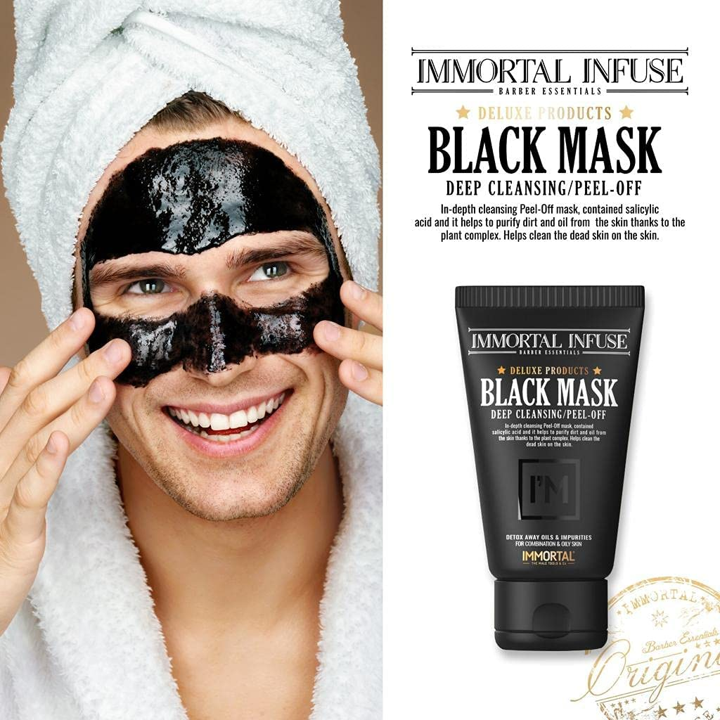 Immortal NYC Infuse Peel off Black Mask 150 Ml image number 2