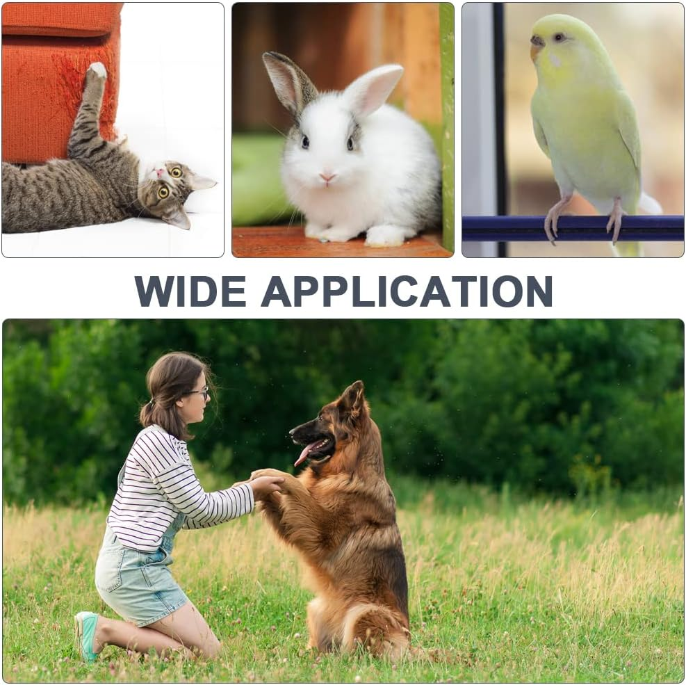 Vsshe Dog Training Clickers, 2 Pack Pet Clicker 2-In-1 Trainer, Practical Pet Training Tools with Lanyard, Effective Pet Supplies Whistle and Clicker for Dogs Cats Birds Puppy Training (Black) - Black02 image number 5