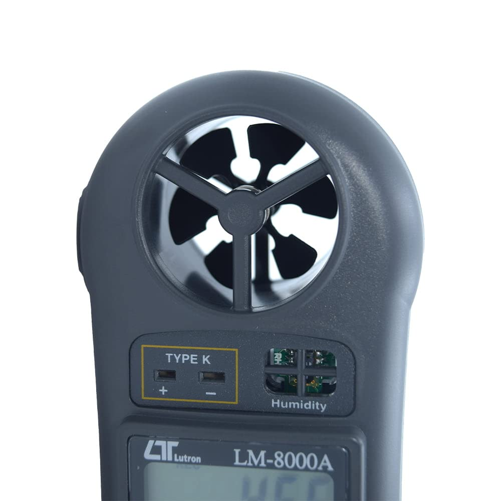 *1 Day Shipping* 4 in 1 Anemometer | Model: LM-8000A | Arrives in 2-3 Days image number 5