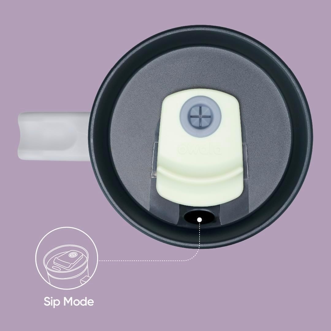 Owala Triple Layer Insulated Stainless Steel Tumbler with Spill Resistant Lid, Straw, and Carry Handle - 1183Ml (40Oz), Bunny Hop | Reusable, Leak Proof, BPA Free Insulated Tumbler