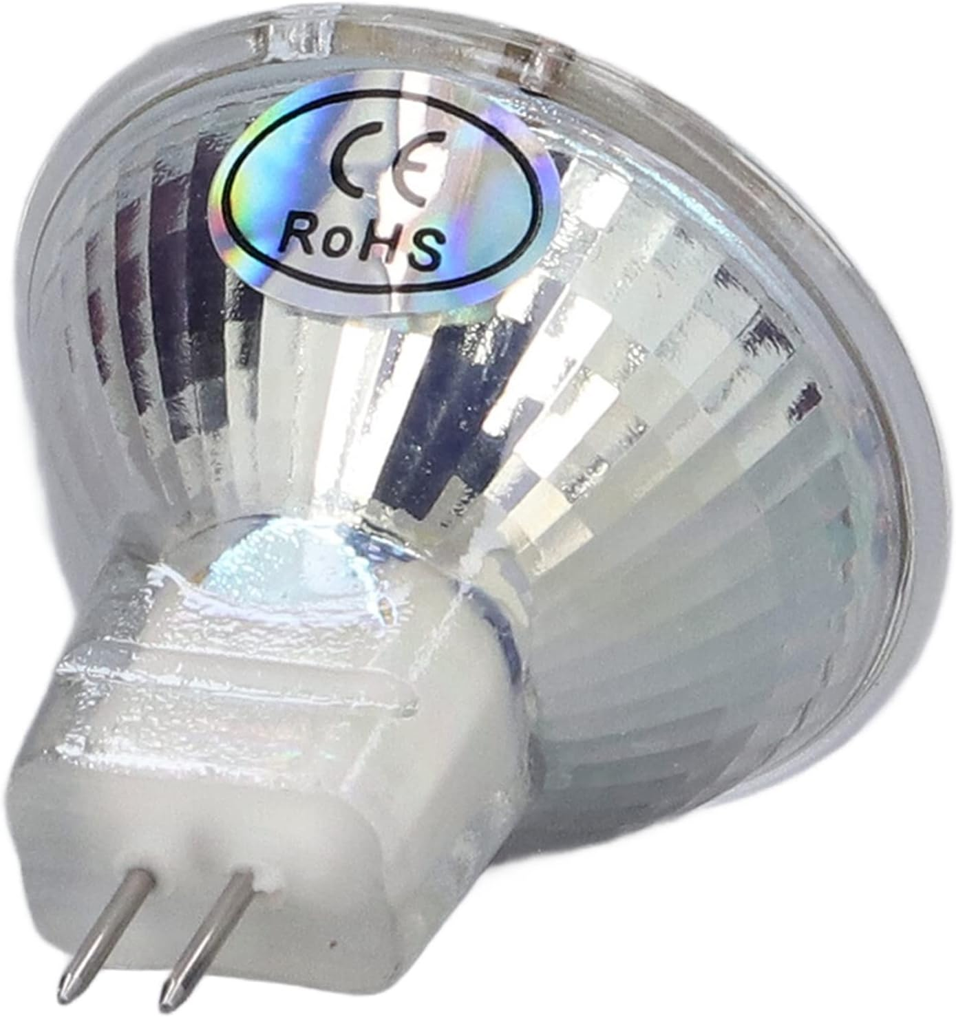 4Pcs MR11 LED Bulb, 5W 500Lm Replacement with 15 Beads Double Pin Base for Spotlight Landscape Lamp (Warm White)