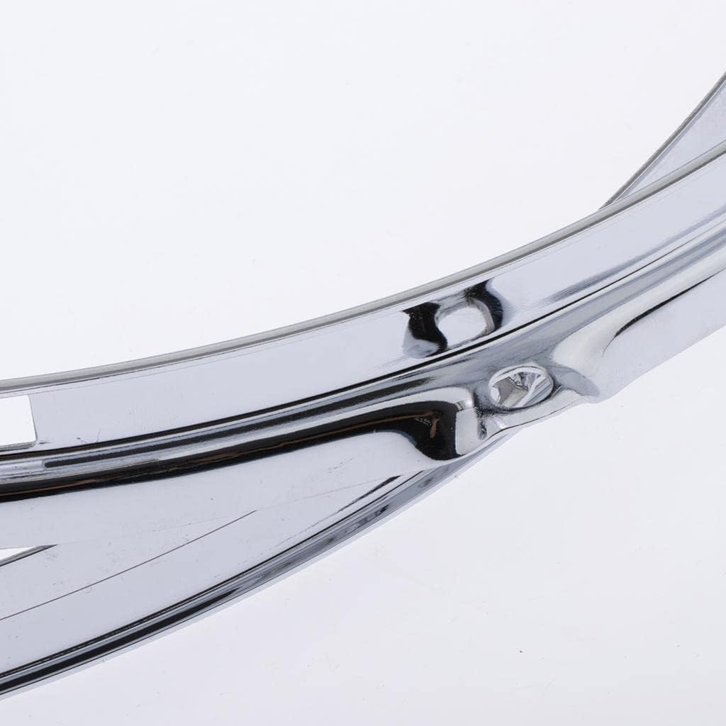 Cast Snare Drum Hoop Set Pair 14" 6-Hole 1.5Mm Thickness Chrome image number 4