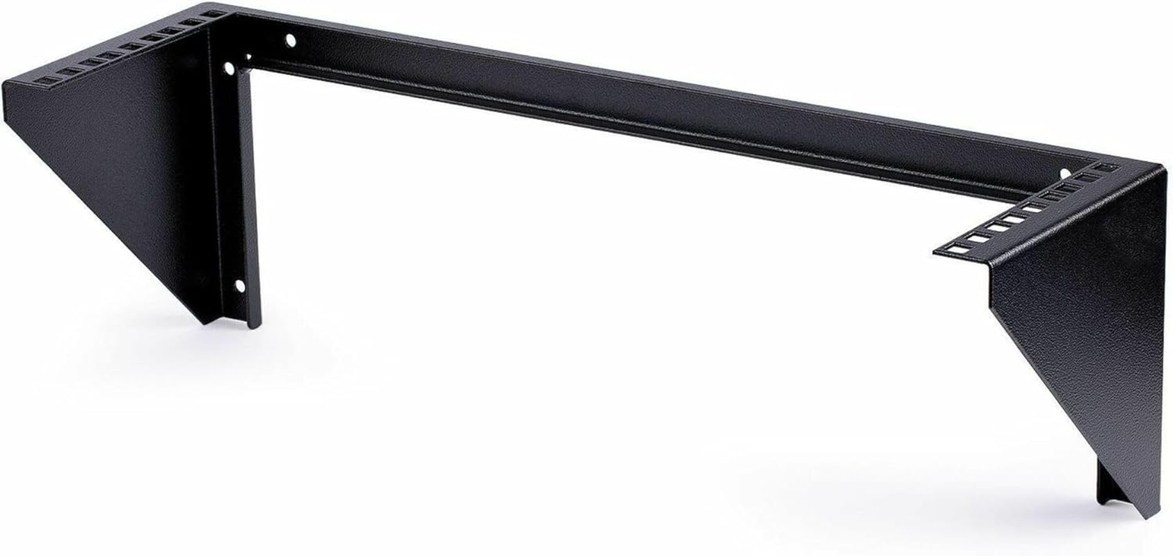 Startech.Com 3U 19-Inch Steel Vertical Wall Mount Equipment Rack Bracket RK319WALLV (Black) image number 1
