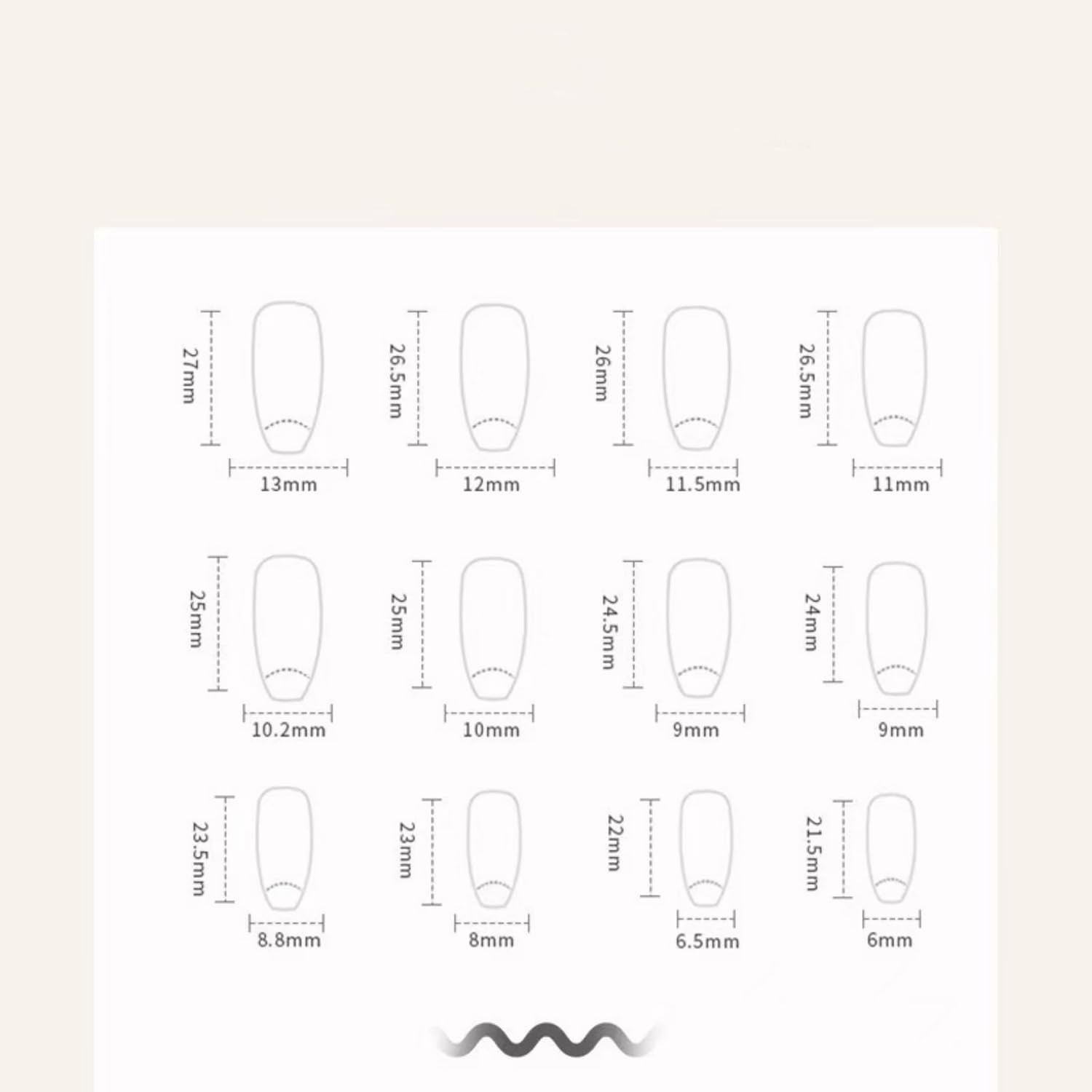 KAVI' S 24Pcs French Tip Stick on Nails Coffin Medium Long Press on Nails Nude Gradient Glitter Fake Nails Ballerina Acrylic False Nails Jerry Glue for Women Girls Nail Art (Peach Heart) image number 4