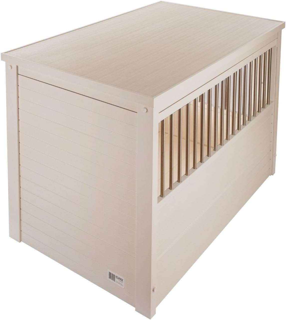 New Age Pet Ecoflex Pet Crate/End Table, Medium, Antique White image number 5