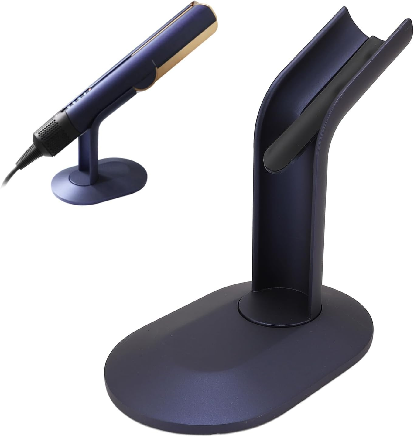 Jectse Hair Straightener & Dryer Stand for Airstrait HT01, Countertop Storage with anti Slip Silicone, Scratch Proof, Metal & Silicone Material