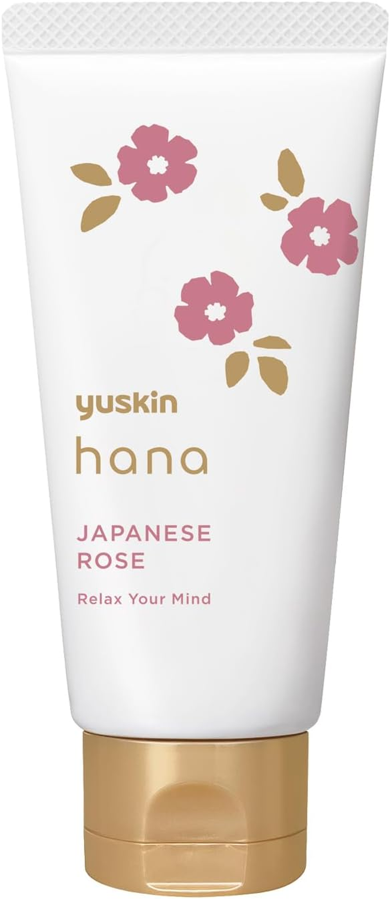 Youthkin Hana Hand Cream Japanese Rose 1.8 Oz (50 G) (Highly Moisturizing, Hypoallergenic, Hand Cream)