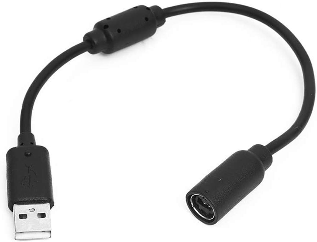 Labriciyon 1Pc Black USB Breakaway,Accessories,Pc Cable Cord Adapter,Converter for Xbox 360 Controller,Xbox 360 Cables image number 4