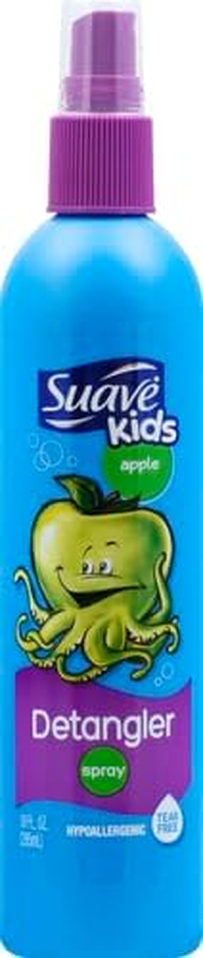 Suave Kids Detangler Spray for Tear-Free Styling Silly Apple Dermatologist-Tested Hair Detangler Formula 10 Oz image number 1