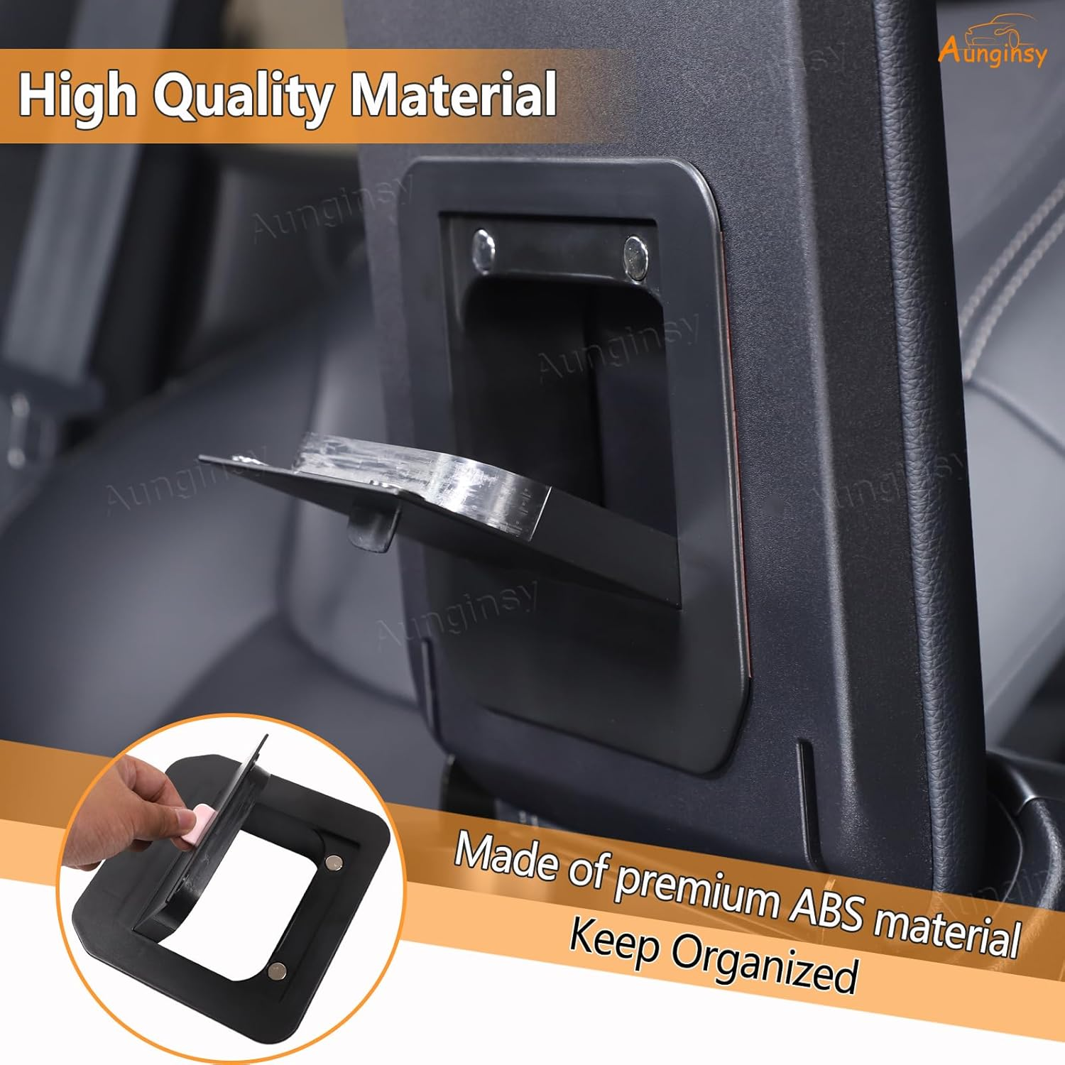 Car Armrest Hidden Storage Box Fit Toyot@ Land Cruiser 250 Prado 2024 2025 Center Console Handrail Privacy Storage Box Organizer Tray Armrest Storage Box Container Insert Pallet Manager Accessories image number 5