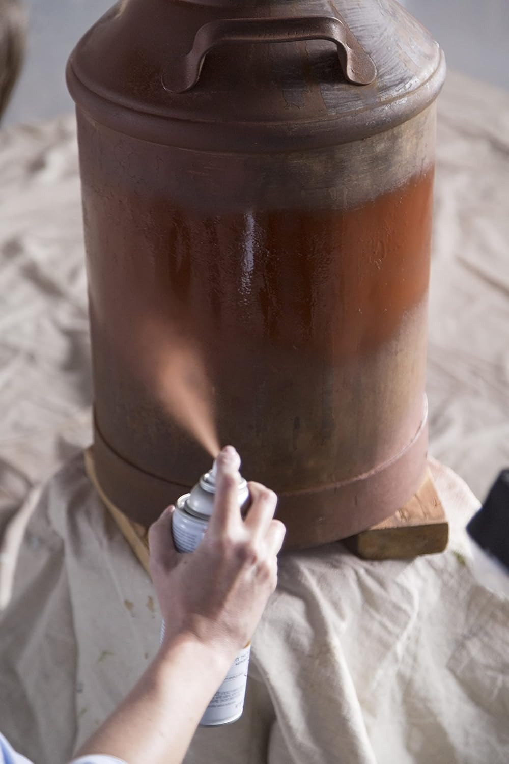 Rust-Oleum Stops Rust Rusty Metal Spray Primer, Flat Red, 340 G (Pack of 6) image number 1