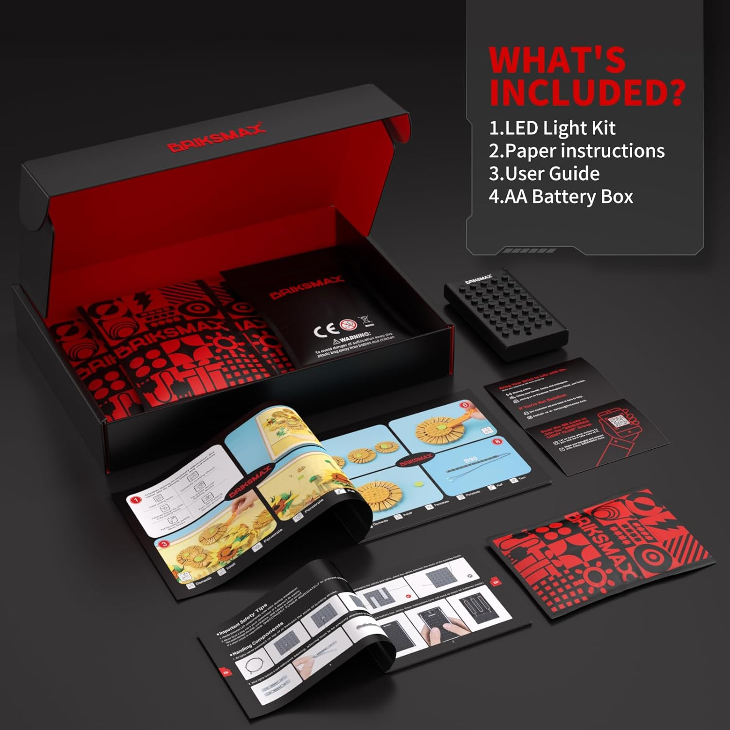 BRIKSMAX Light for  Vincent Van Gogh - Sunflowers 31215 - Compatible with  Art Building Blocks Model - without  Set image number 2