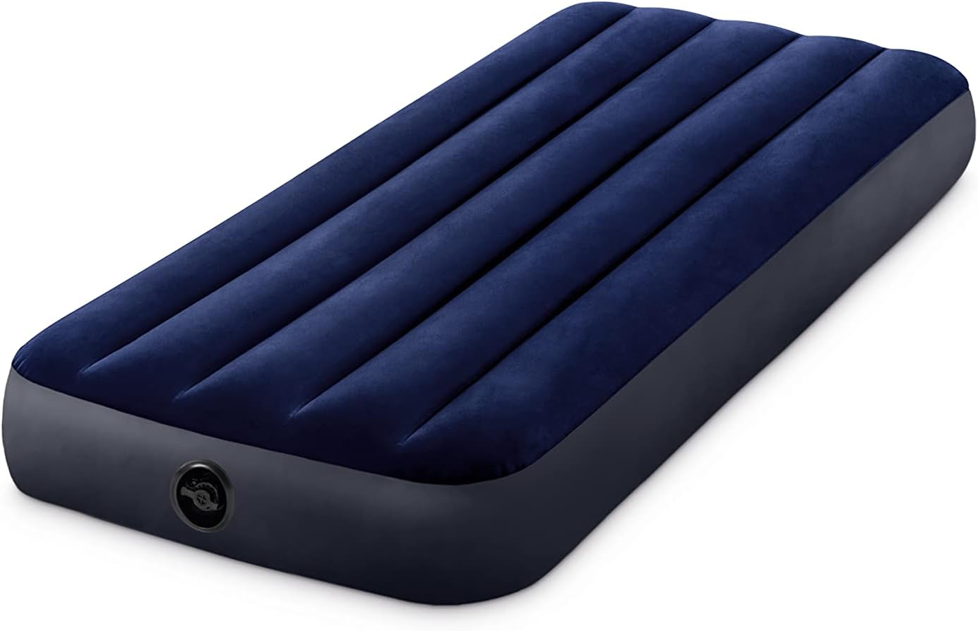 INTEX 64756 - Cot Dura-Beam Series Classic Downy Airbed, Size 76Cmx1.91Mx25Cm