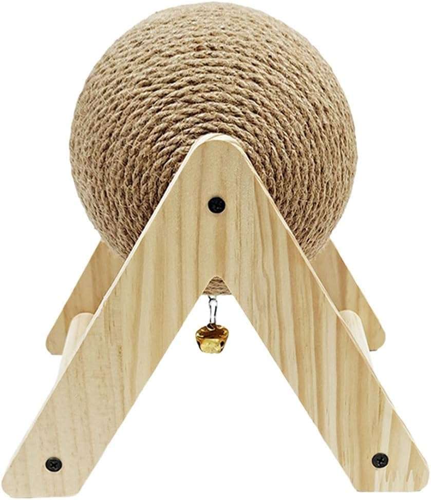 Vmitejoe Pet Cat Toys Cat Scratching Scratcher Bunny Chewing Snack Sisal Grinding Claw Board Bunny Scratch Toy Easy Install image number 2