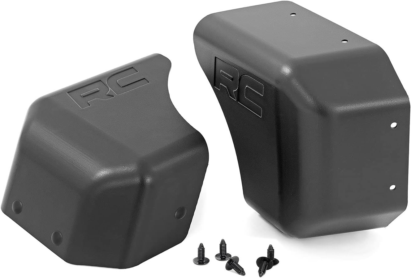 Rough Country Stubby Stock Bumper Kit Fits 2007-2018 [ Jeep ] Wrangler JK Front Bumper Caps 1047 image number 4