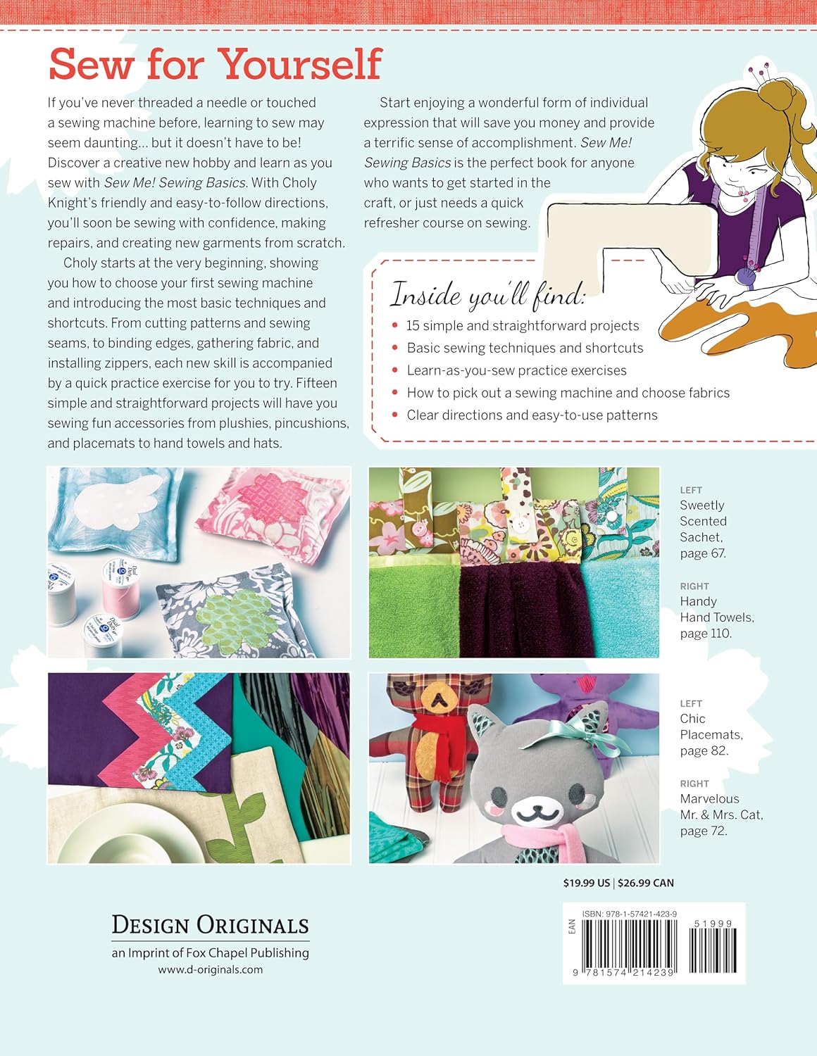 Sew Me! Sewing Basics: Simple Techniques and Projects for First-Time Sewers: 5394 image number 2