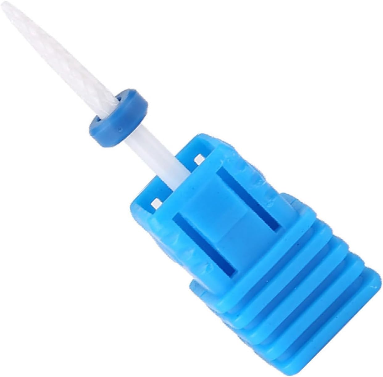 Nail Drill Bits, 5 Type Ceramic Nail Drill Bits Nail Grinding Head Display Stand Nail Art Tools for Manicure Drills Machine (Fire Arrow M) - Fire Arrow M image number 6