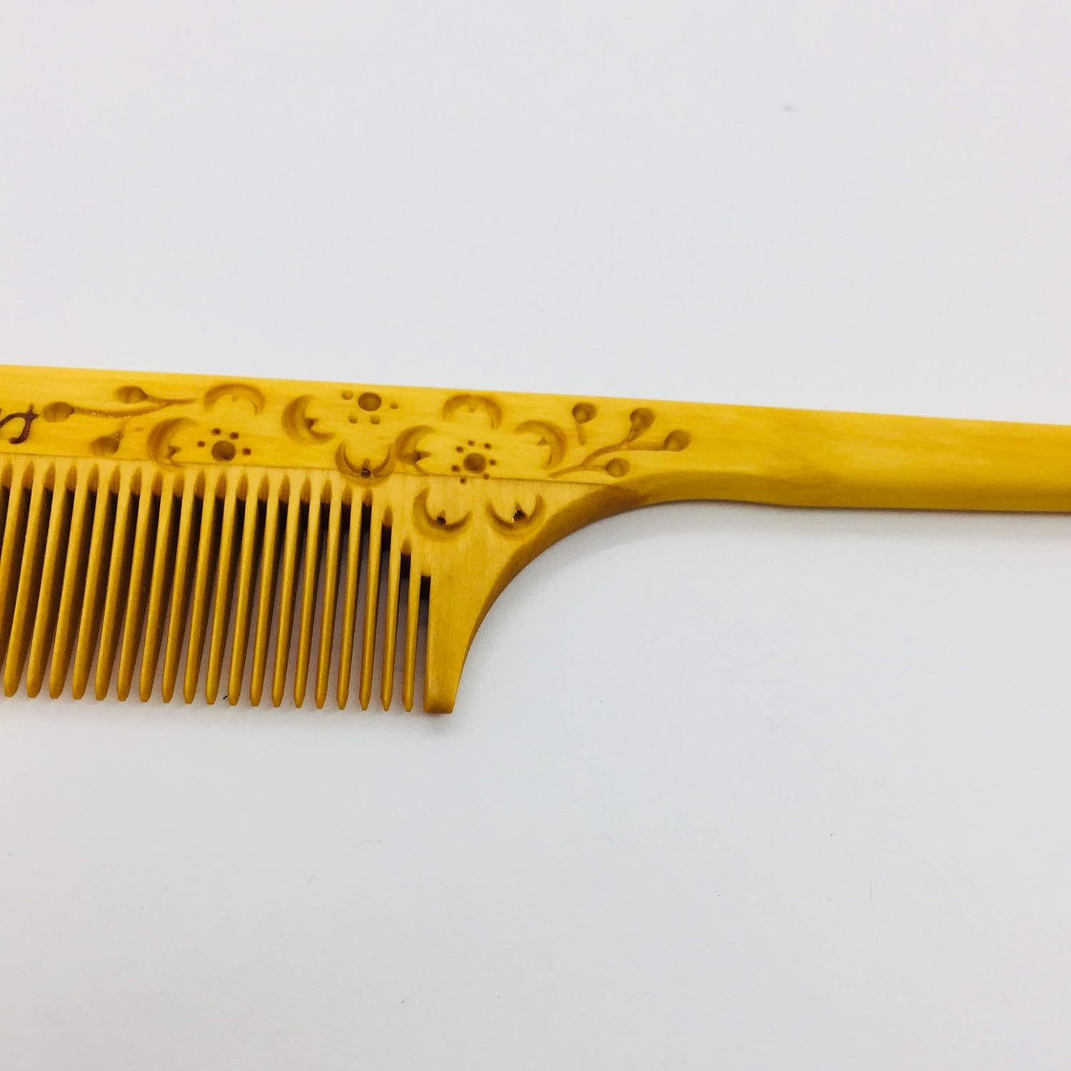 (21Cm ) - Bamboo Park Japan Japanese Hair Comb Tsuge Wood Comb (3 Size) (21Cm ) image number 4
