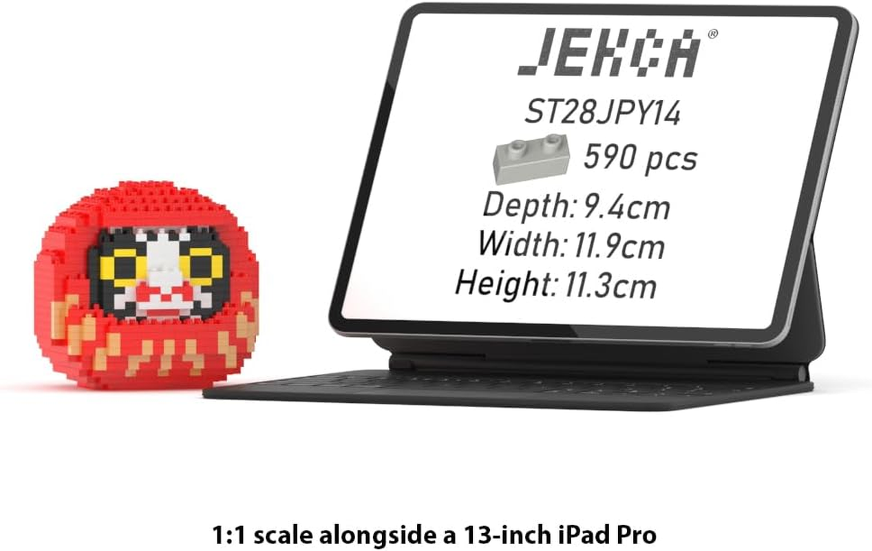 JEKCA ST28JPY14 Jecca Block Daruma (Mini) image number 1