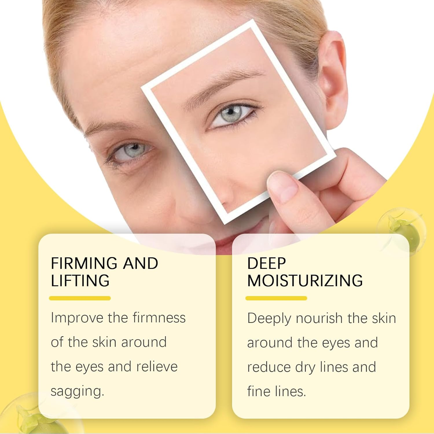 Frankincense Eye Roller Ball Essence Oil with Castor, Jojoba and Rosehip &ndash; under Eye Serum for Dark Circles, Puffiness, Wrinkles, Fine Lines &ndash; Anti-Aging Hydrating Eye Treatment Roller 10Ml (3Pcs) image number 6