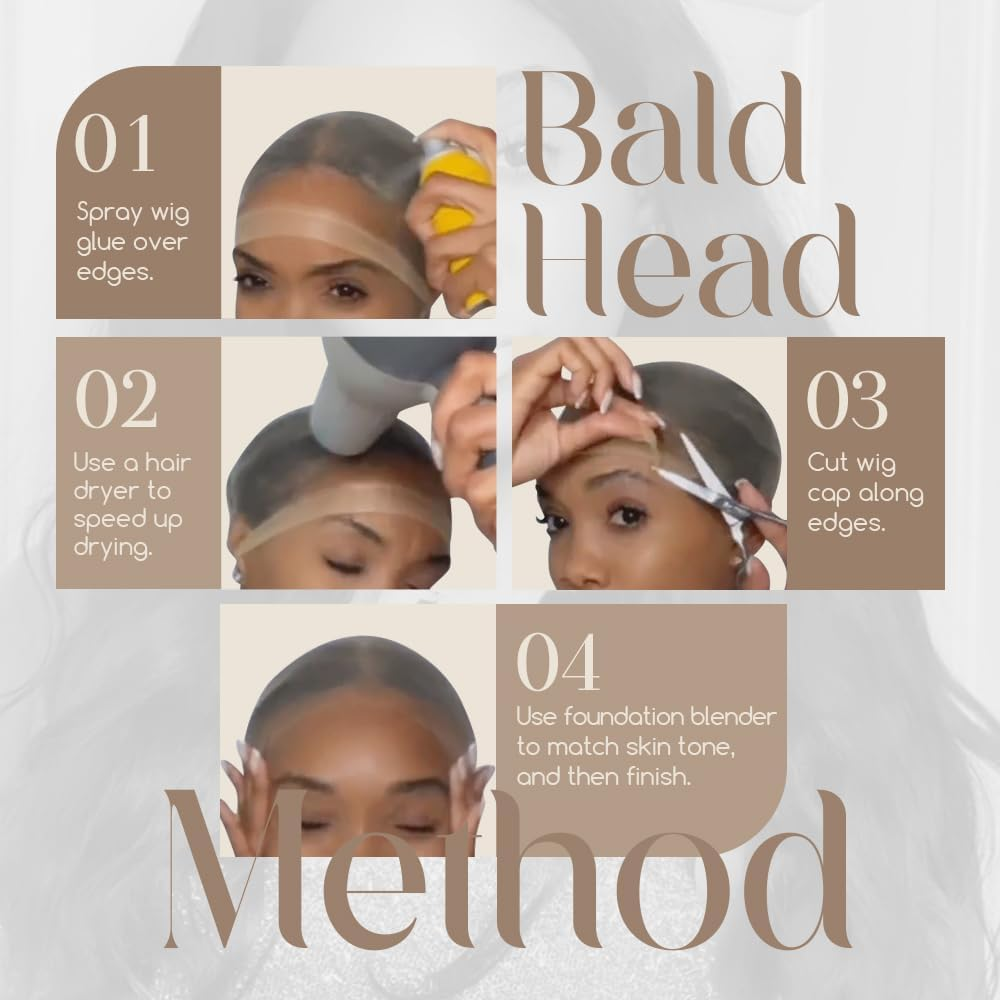 Dreamlover Hair Net for Wigs, Wig Caps for Lace Wigs, Wig Cap, Transparent Wig Cap, Beige, 12 Pieces - Light Brown Hd image number 4