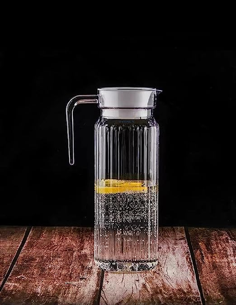 LYLAC Glass Water Jug 1L 6X8.5X24Cmh image number 4