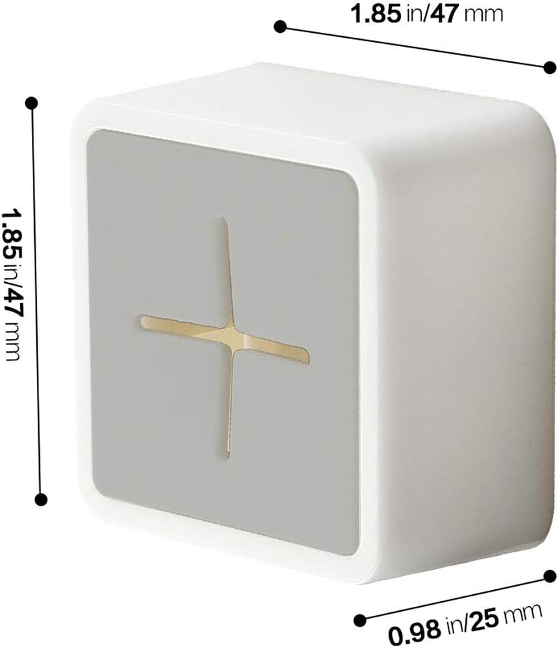 KAIYING Kitchen Towel Hook, Self Adhesive Dish Towel Holder for Kitchen Cabinet Door, Push Towels Holder Wall Mounted for Bathroom and Home, No Drilling (3 Pack_White & Gray) image number 2