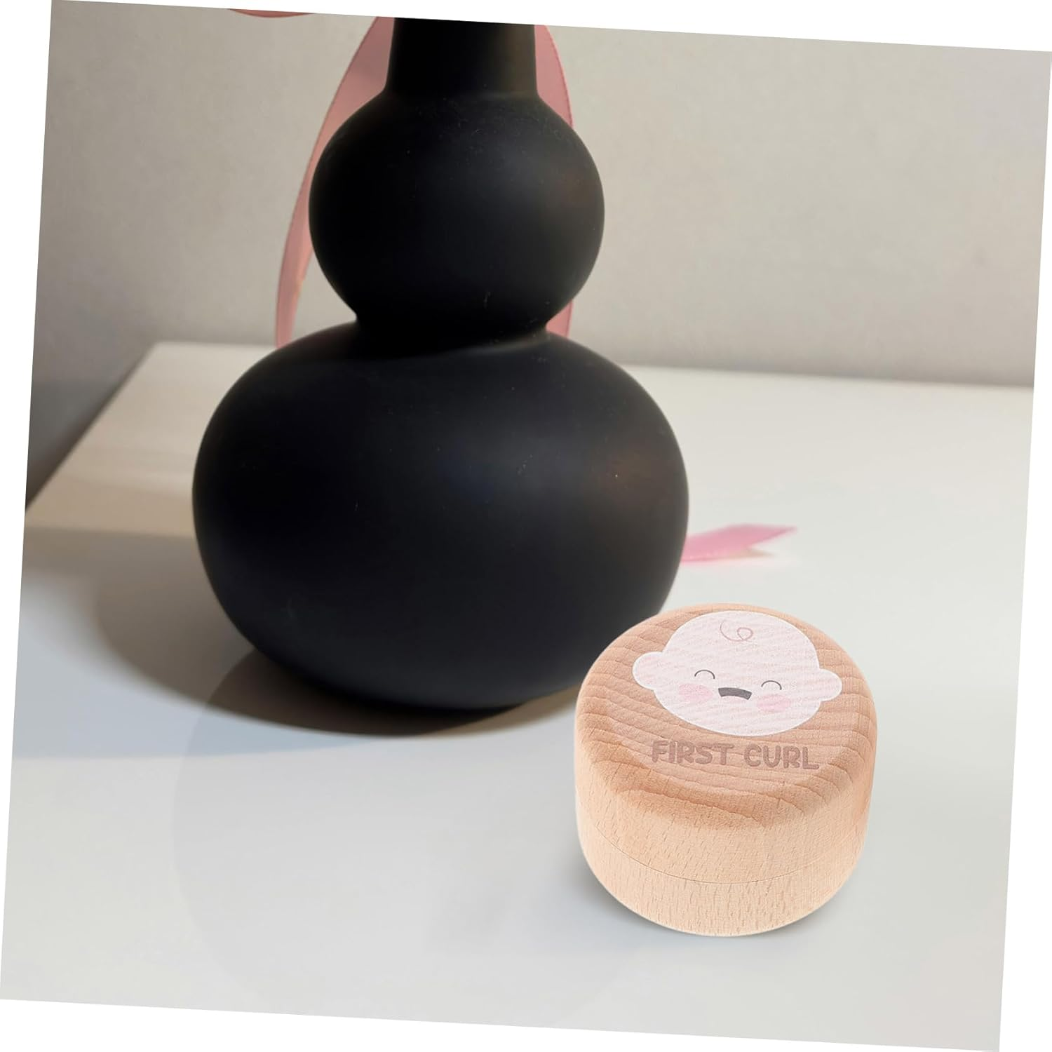 ABOOFAN Wooden Tooth Keepsake Box for Toddler Boys and Girls 2Pcs Set Natural Solid Wood First Lost Teeth Storage Organizer for Newborn Keepsake image number 1