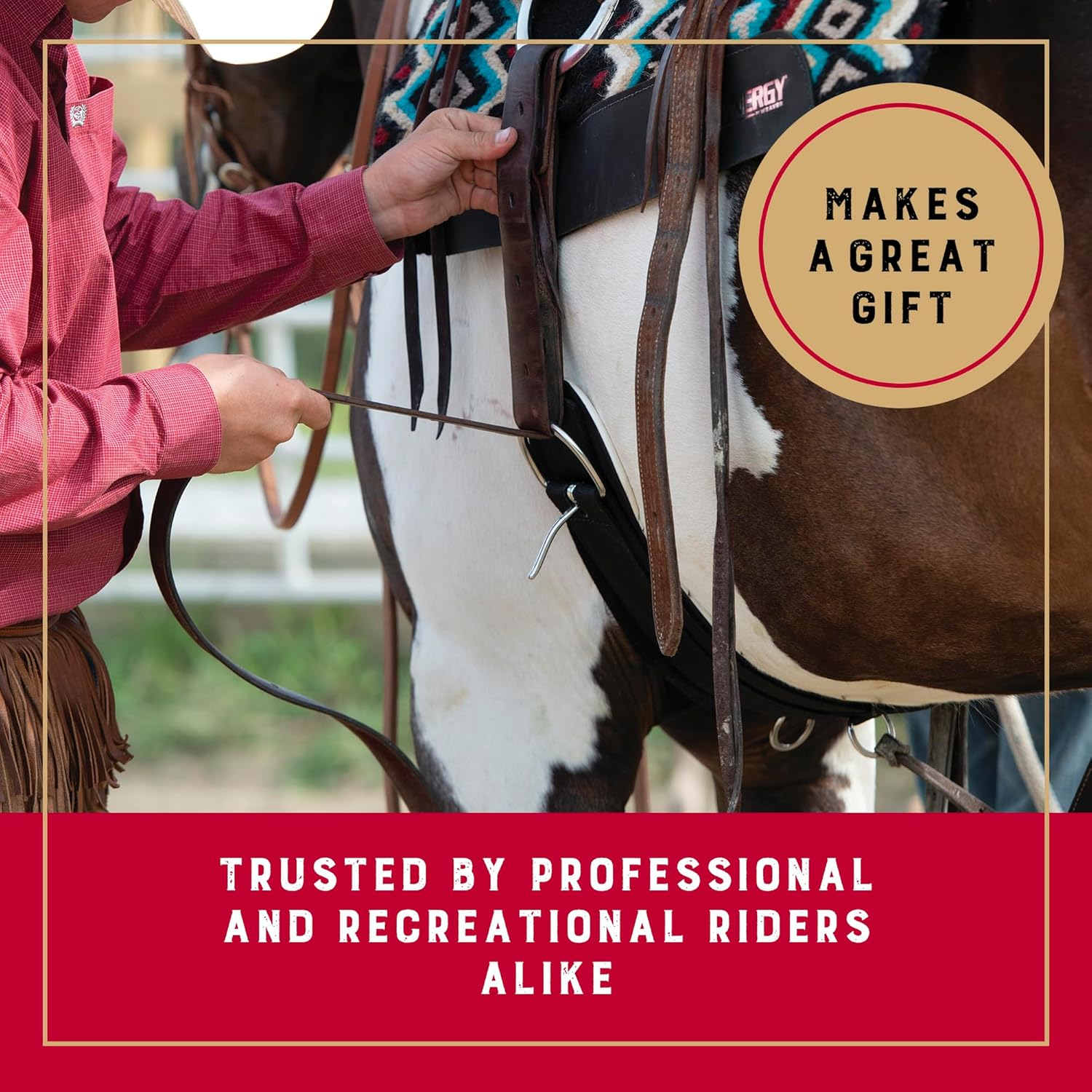 Weaver Leather Airflex Straight Cinch, Black, 30" image number 2