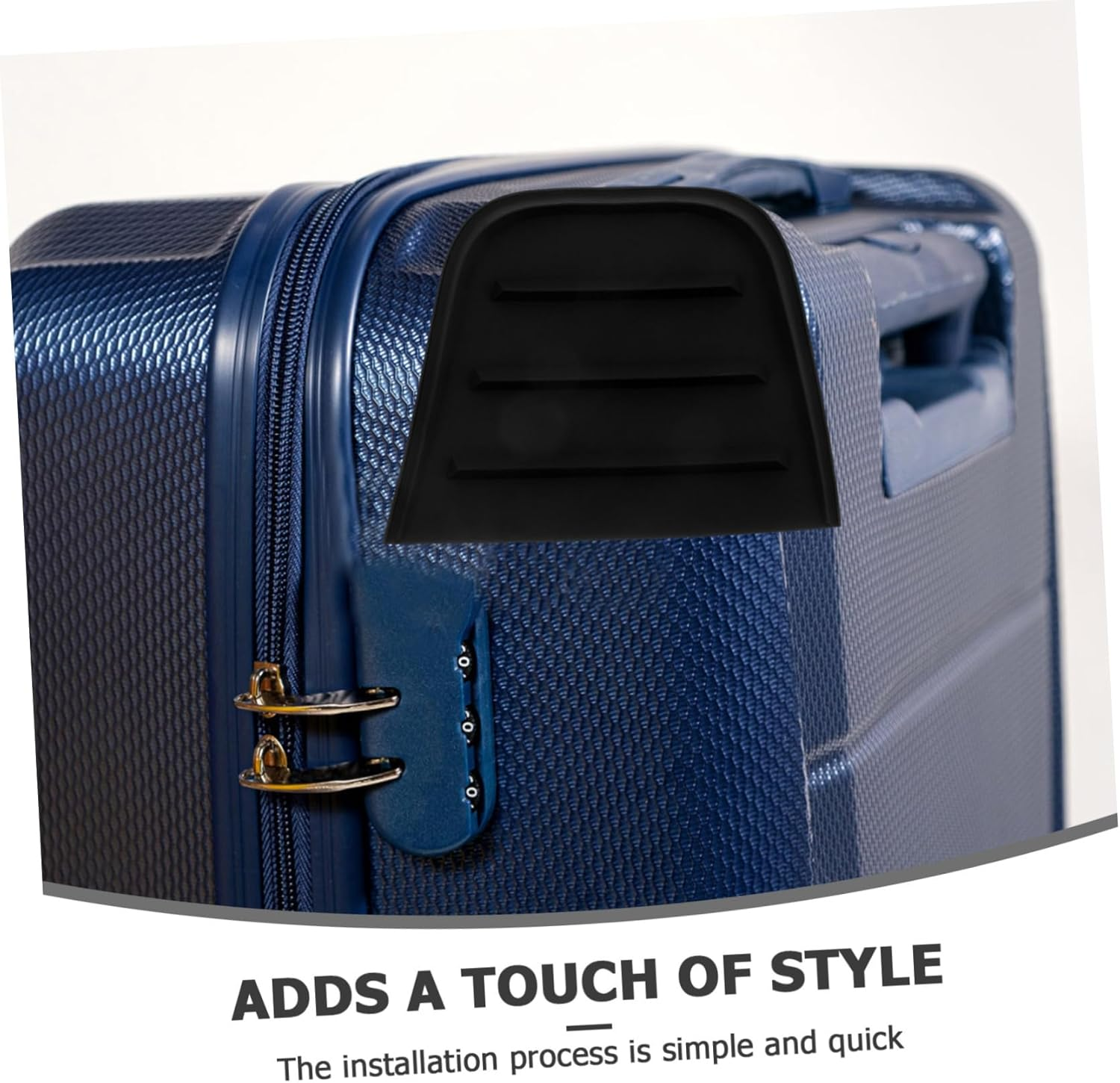 JECOMPRIS 4 Pcs Corner Protectors for Suitcase Toolbox and Luggage 120X95Mm Plastic Corner Guards for Enhanced Shipping Safety image number 2