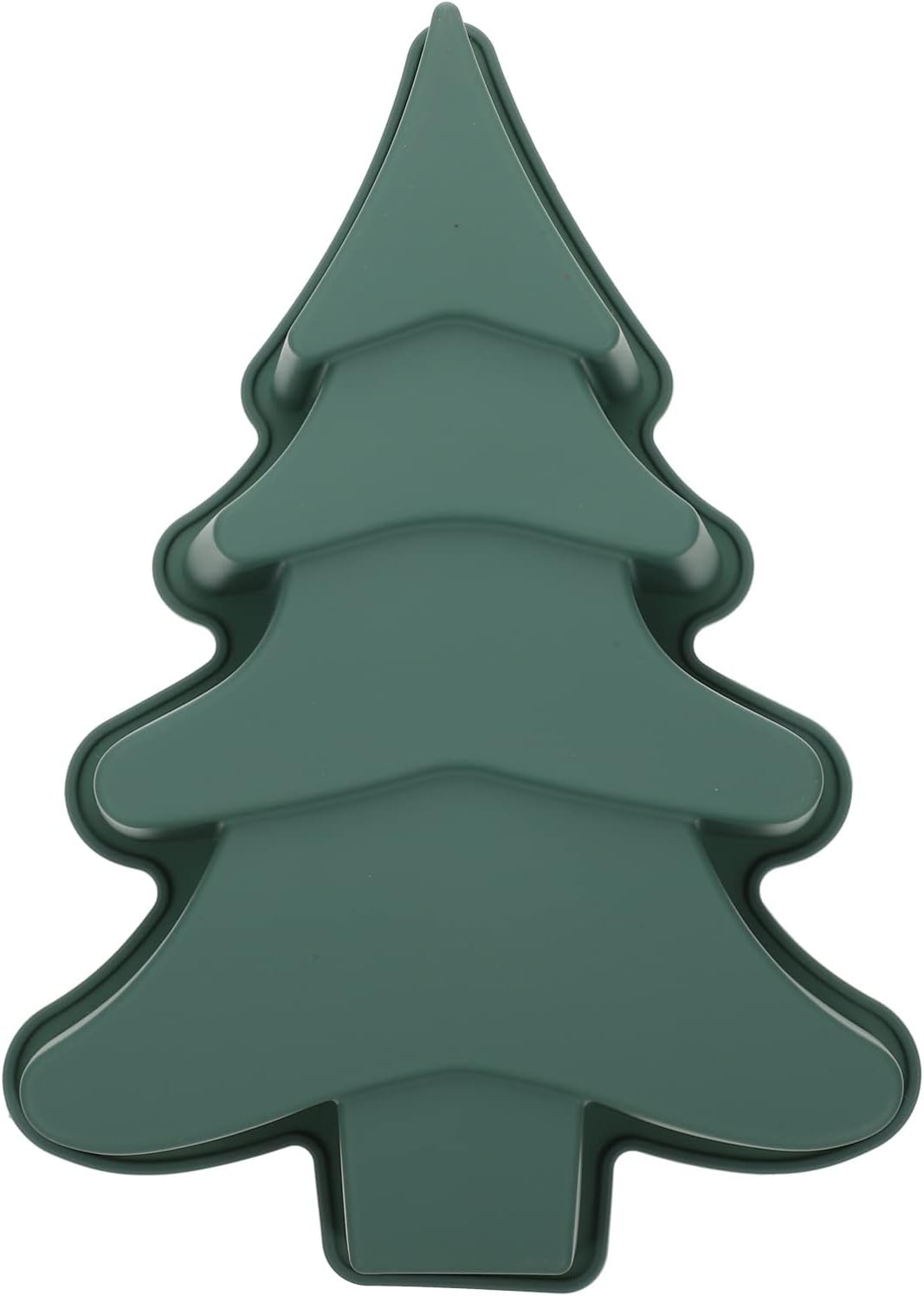 Ciieeo Silicone Christmas Tree Cake Mold Creative Baking Tool for Unique Holiday Cakes -Grade Material Easy to Clean and Use for Xmas Parties and Festivities image number 1