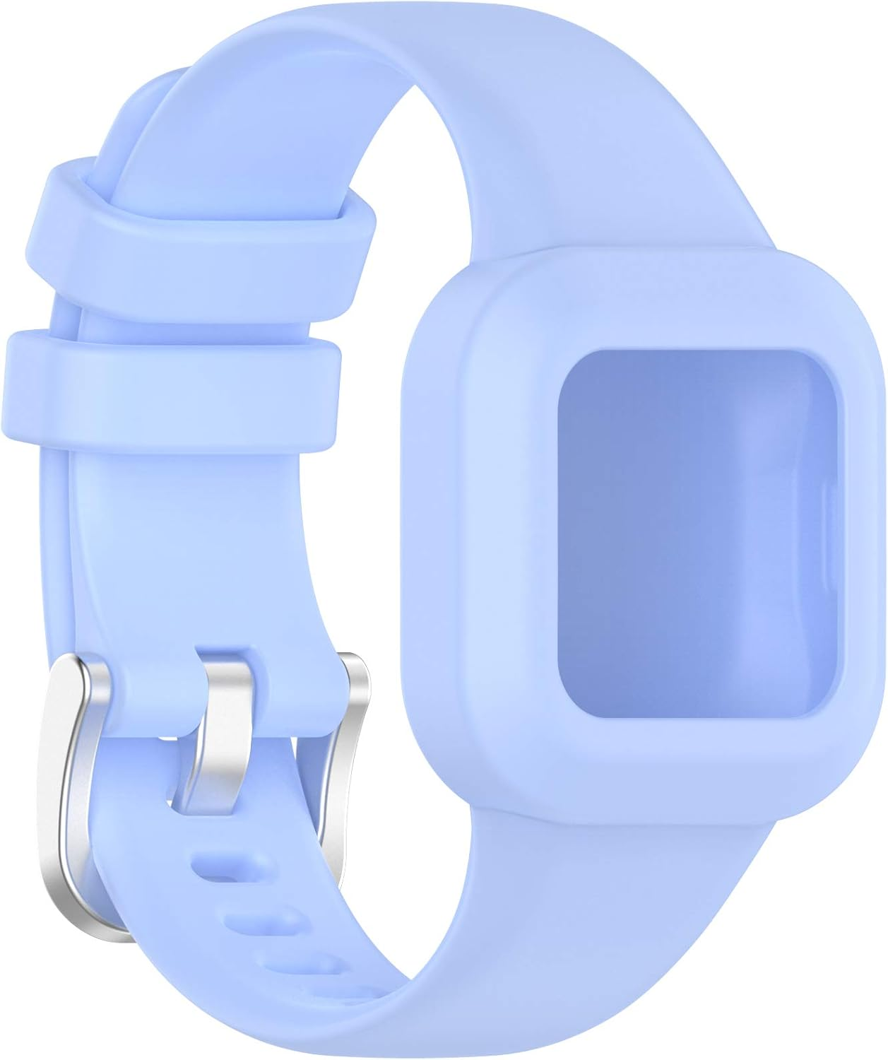 Intended for Garmin Vivofit Jr.3 Bands Intended for Kids Soft Silicone Bracelet Accessories Watch Band Repalcement Strap, Colorful Sport Wristbands Intended for Vivofit Jr.3 Intended for Boys Girls (4Colorsc) image number 2