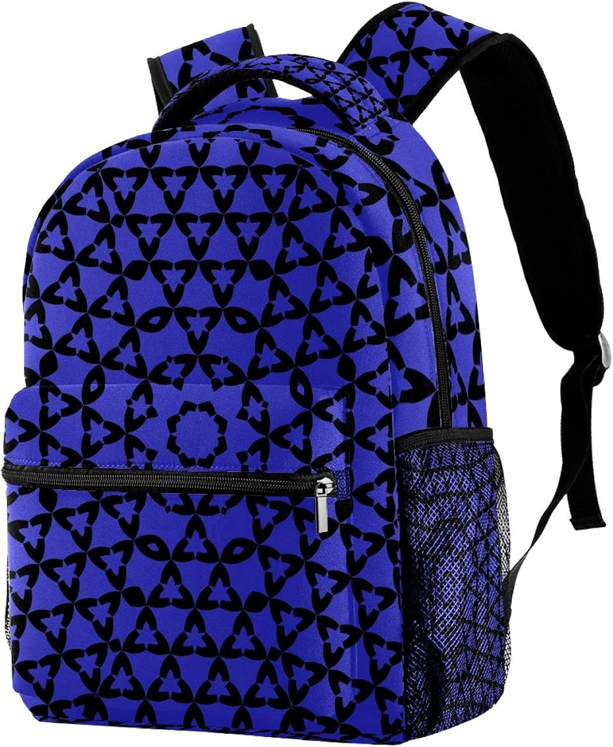 Awesome Line Fractal Backpack Students Shoulder Bags Travel Bag College School Tote Backpacks image number 4