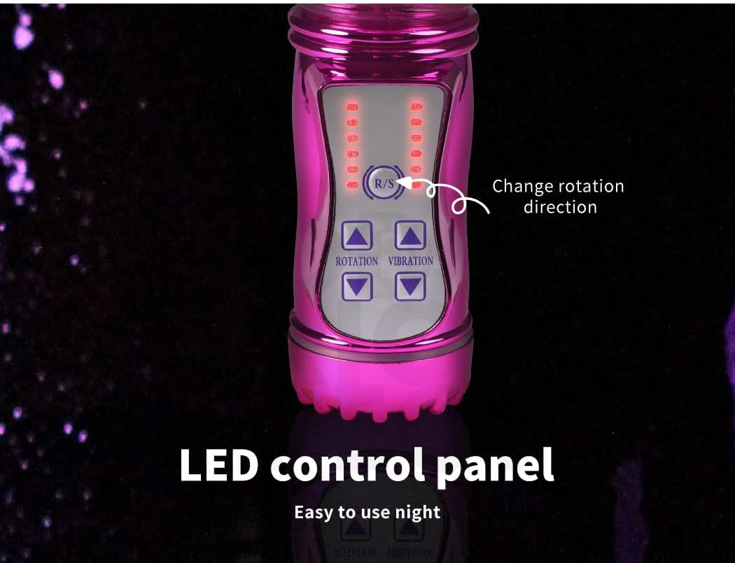 Urway Rabbit Vibrator Masturbator Thrusting Rotation Adult Massage Women Sex Toy image number 6