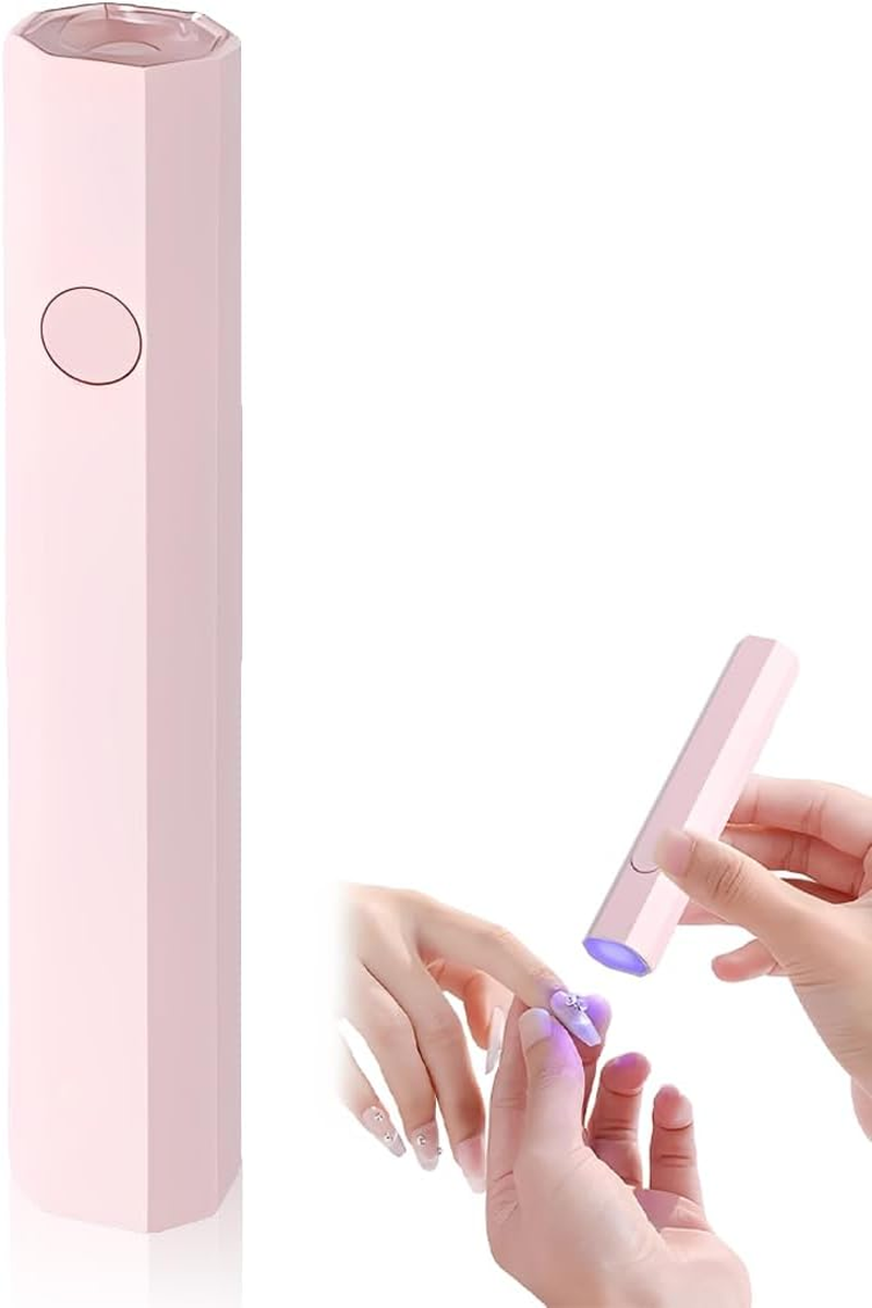 Tomedeks 1 X Mobile Phone Mini LED Nail Lamp, 2 Time Keeping Modes, for Gel Nail Polish, Quick Curing of Nail Glue image number 4