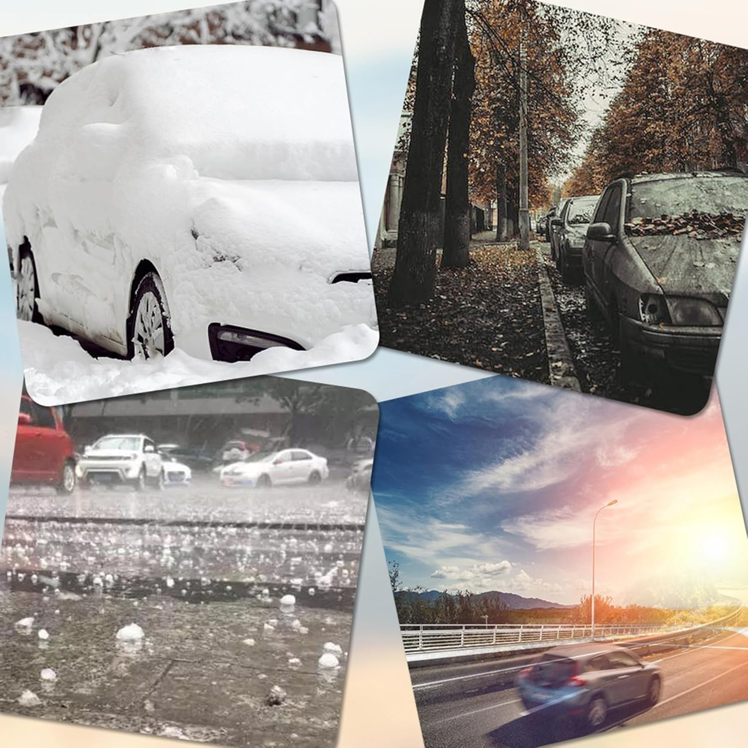 Hail Protector Car Cover Compatible with MG Mg4,Thicken Hail Cover for Sedans, Suvs,Trucks,And Minivans All-Weather Protection