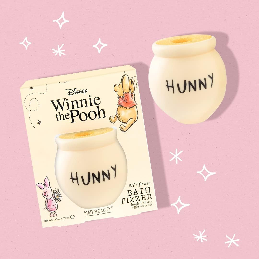 MAD Beauty Disney Winnie the Pooh Honeypot Honey Scented Bath Bomb 130G
