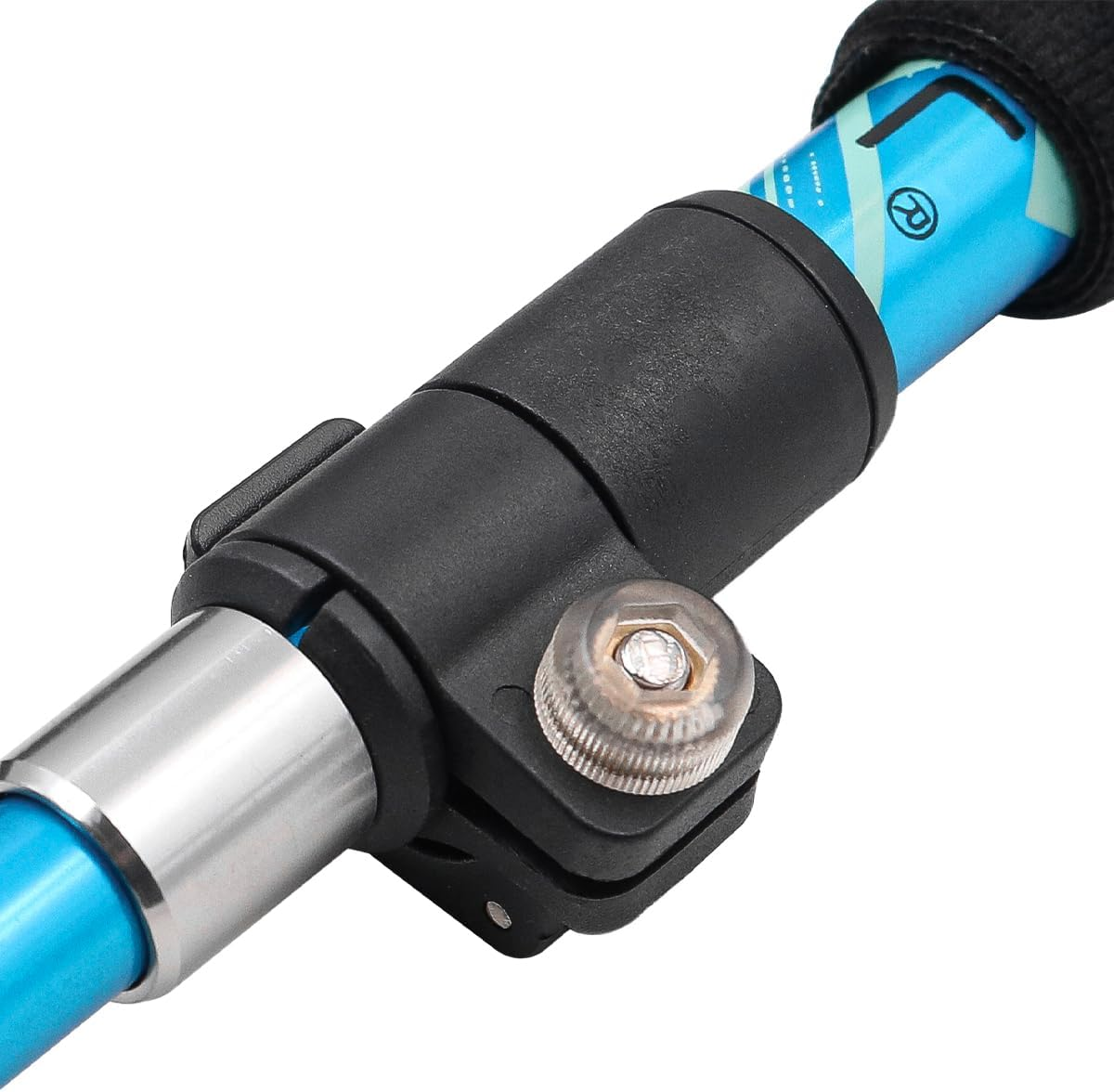 NUZAMAS Folding Cane Portable Walking Stick Climbing Stick Walking Aid Aluminum 110-125Cm Adjustment Blue Five-Section Telescopic Cane for Outdoor Travel Climbing image number 5