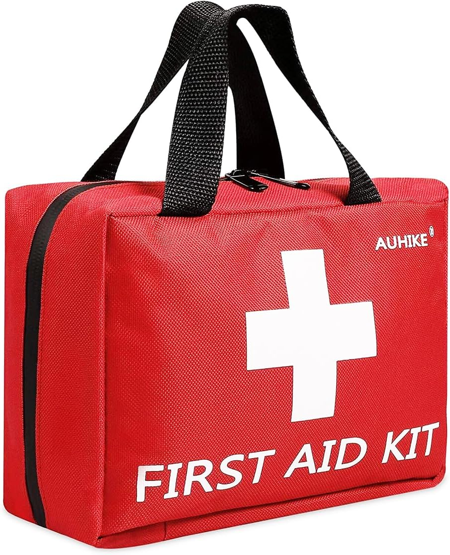 First Aid Kit - 110 Piece -For Hiking, Backpacking, Camping, Travel, Car and Cycling, Sports, Hiking or Office | Fully Packed with Emergency Supplies image number 4